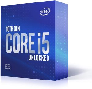 Процесор Intel Comet Lake-S Core I5-10600KF 6 cores 4.1Ghz (Up to 4.80Ghz) 12MB, 125W LGA1200, BOX 3
